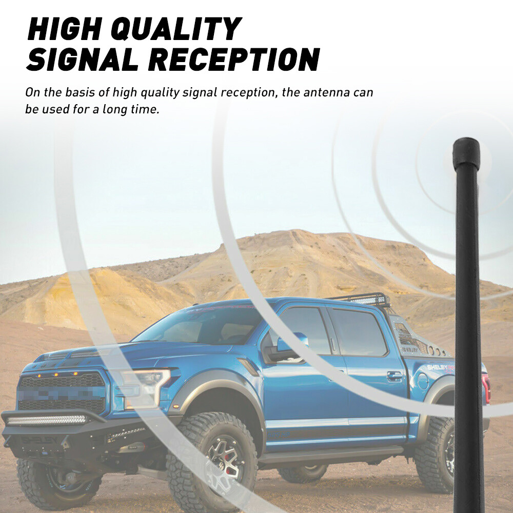 2set 13in AM FM Radio Antenna for Motorcycles Cars Street Rods Show Cars Boats C