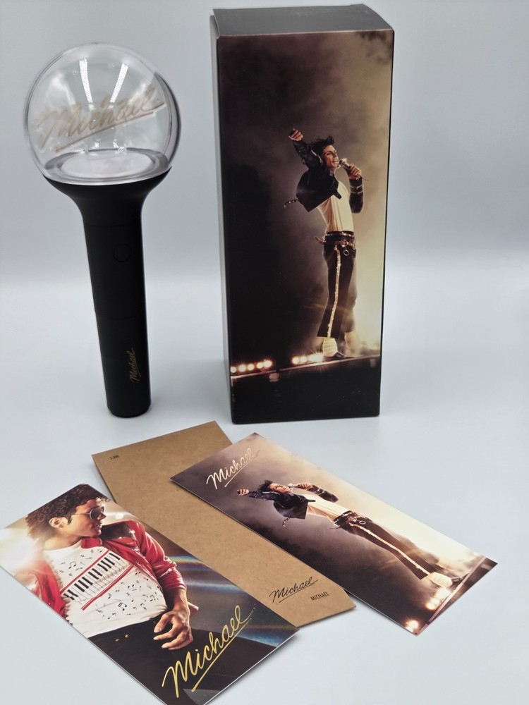 Michael Jackson Movie Light Stick Official Korea Limited Goods 2Tickets Set
