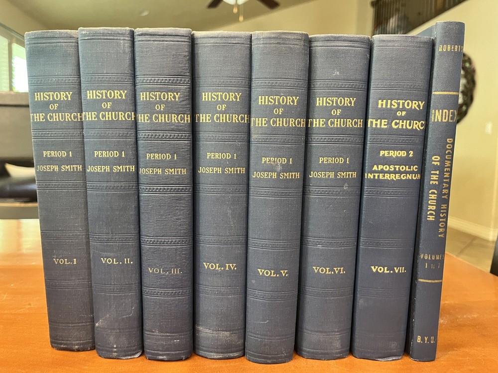 COMPLETE SET - History of the Church by Joseph Smith Vol 1-7 + index hardcover