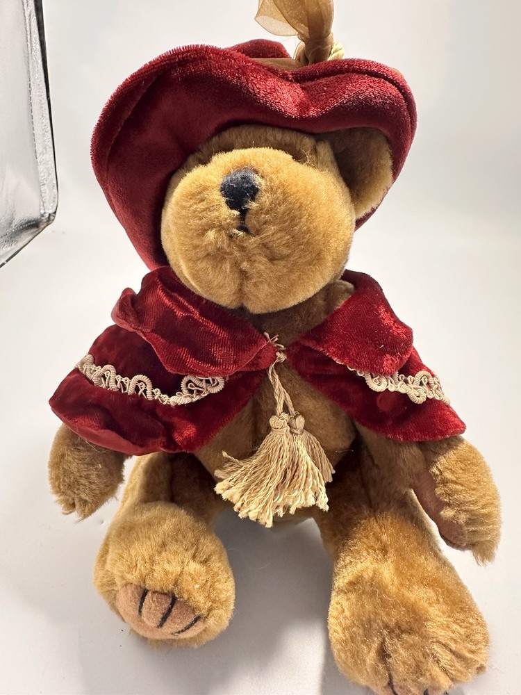 13U Russ Plush Bangles Royal Winterfest Brown Bear Stuffed Animal