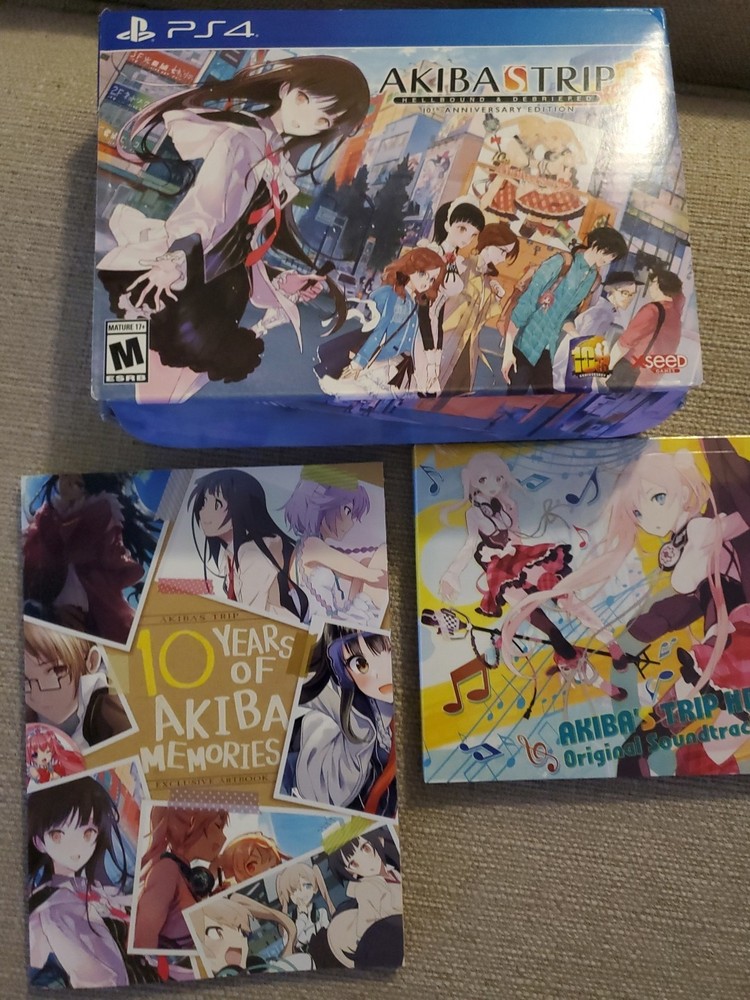 AKIBA'S TRIP: Hellbound & Debriefed - 10th Anniversary (NO GAME) SOUNDTRACK NEW