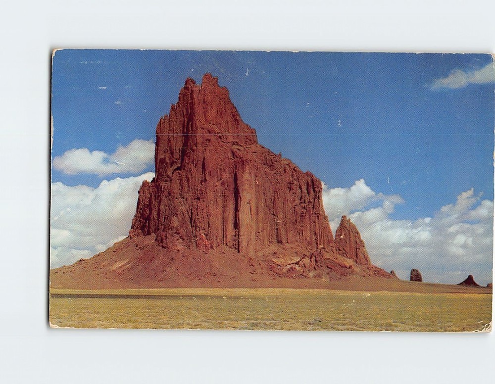 Postcard Shiprock New Mexico USA