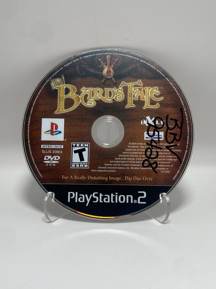 The Bard's Tale – Sony (PlayStation 2 PS2) Disc Only