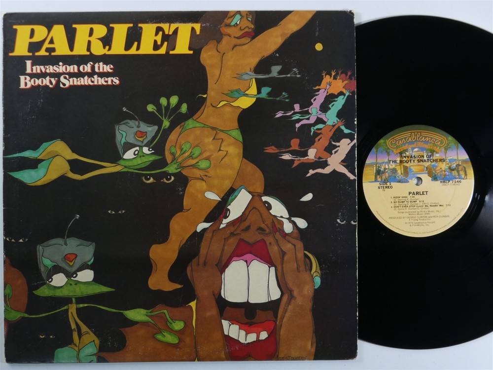 PARLET Invasion Of The Booty Snatchers CASABLANCA LP i