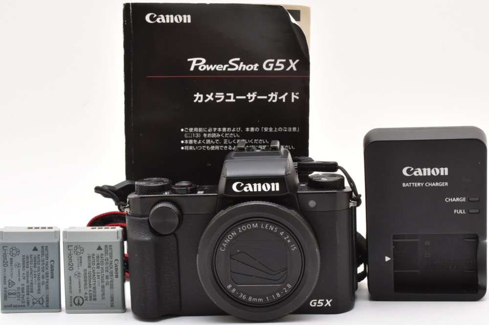 [MINT w/Strap] Canon PowerShot G5 X 20.2 MP G5X Digital Camera From JAPAN