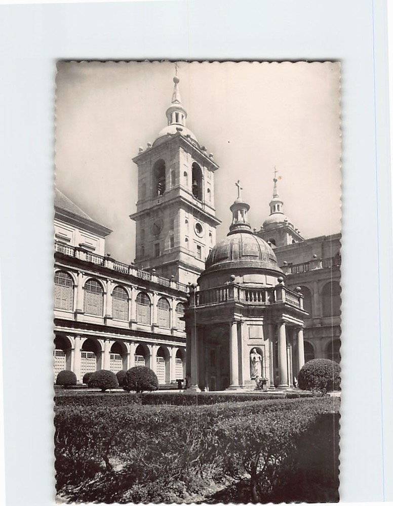 Postcard Evangelist Court Royal Site of San Lorenzo de El Escorial Spain