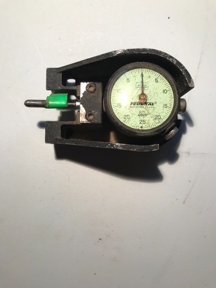 Federal Miracle Movement Dial Indicator #B71, .0005