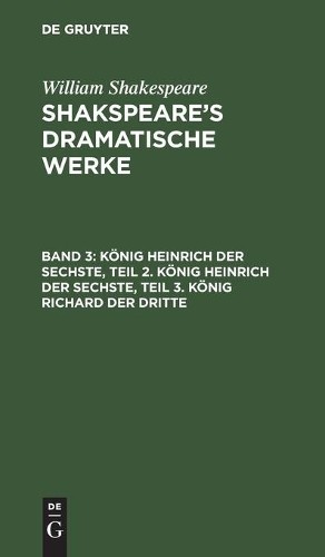 William Shakesp König Heinrich Der Sechste, Teil 2. König Heinrich De (Hardback)