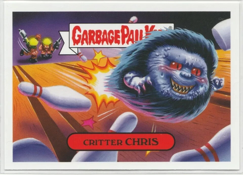 Critter Chris #5a Garbage Pail Kids GPK 2019 Revenge of Oh the Horror-ible