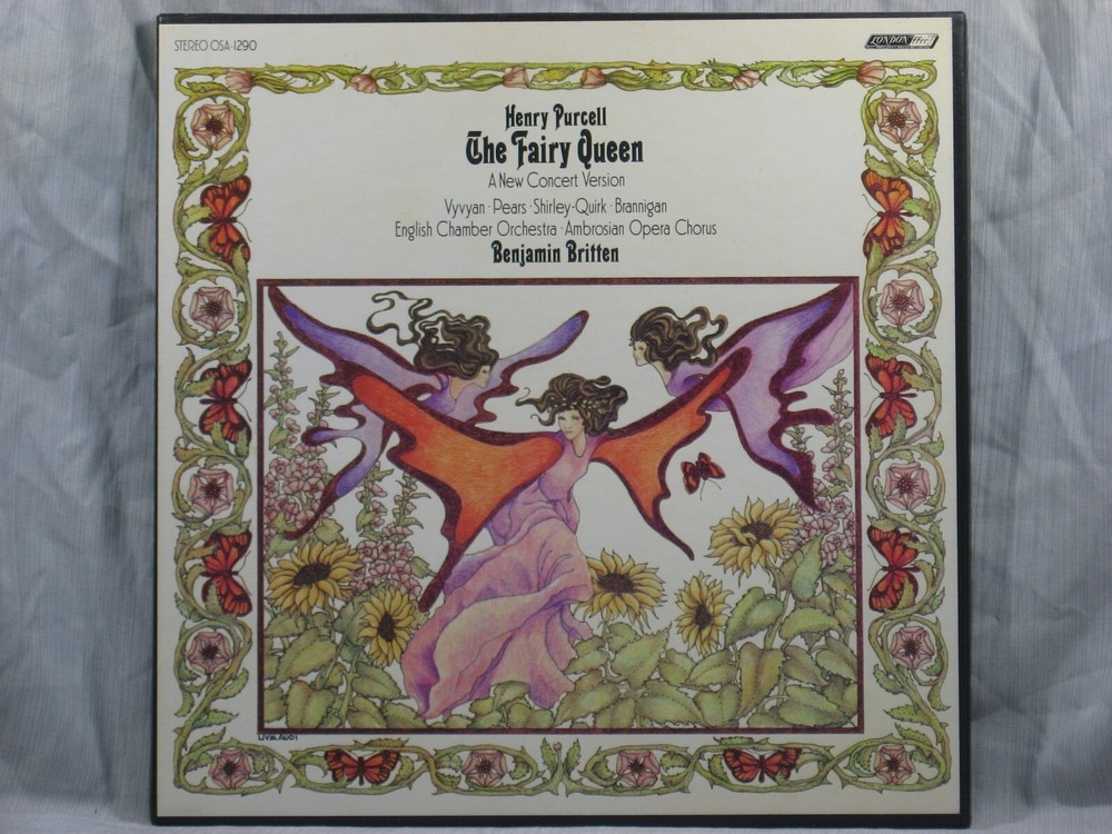Purcell - The Fairy Queen - Britten, English Chamber, Ambrosian Opera - OSA-1290