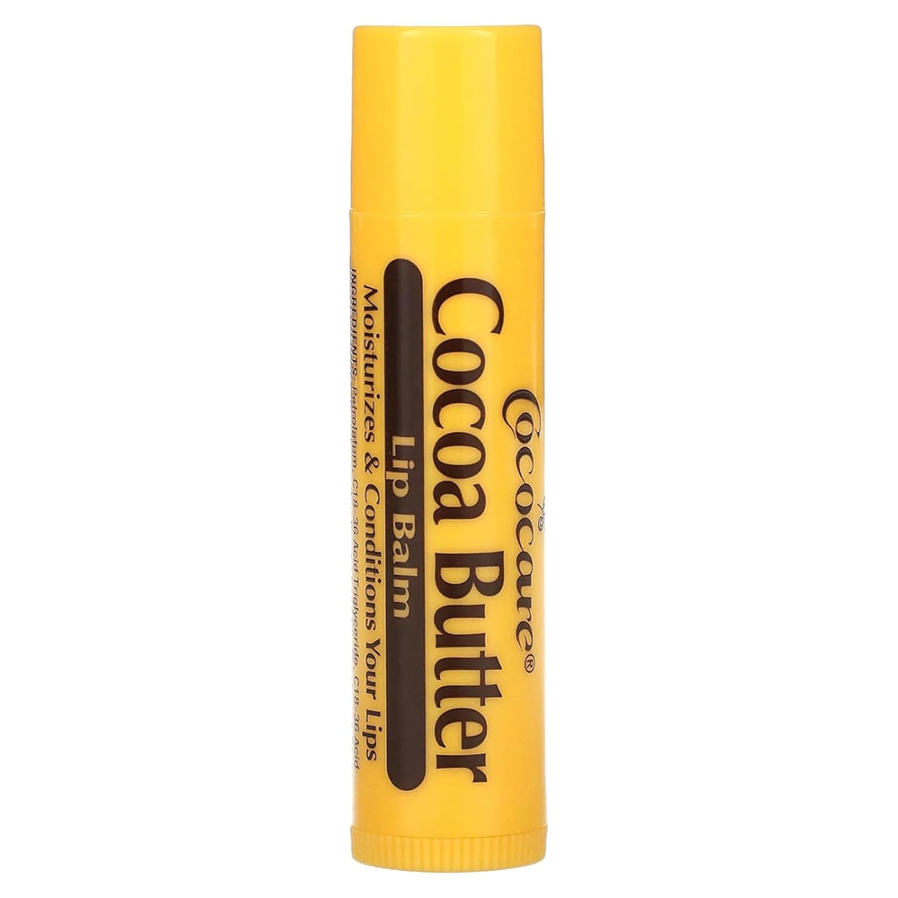Hydrating Cococare Cocoa Butter Lip Balm 0.15oz 4-Pack