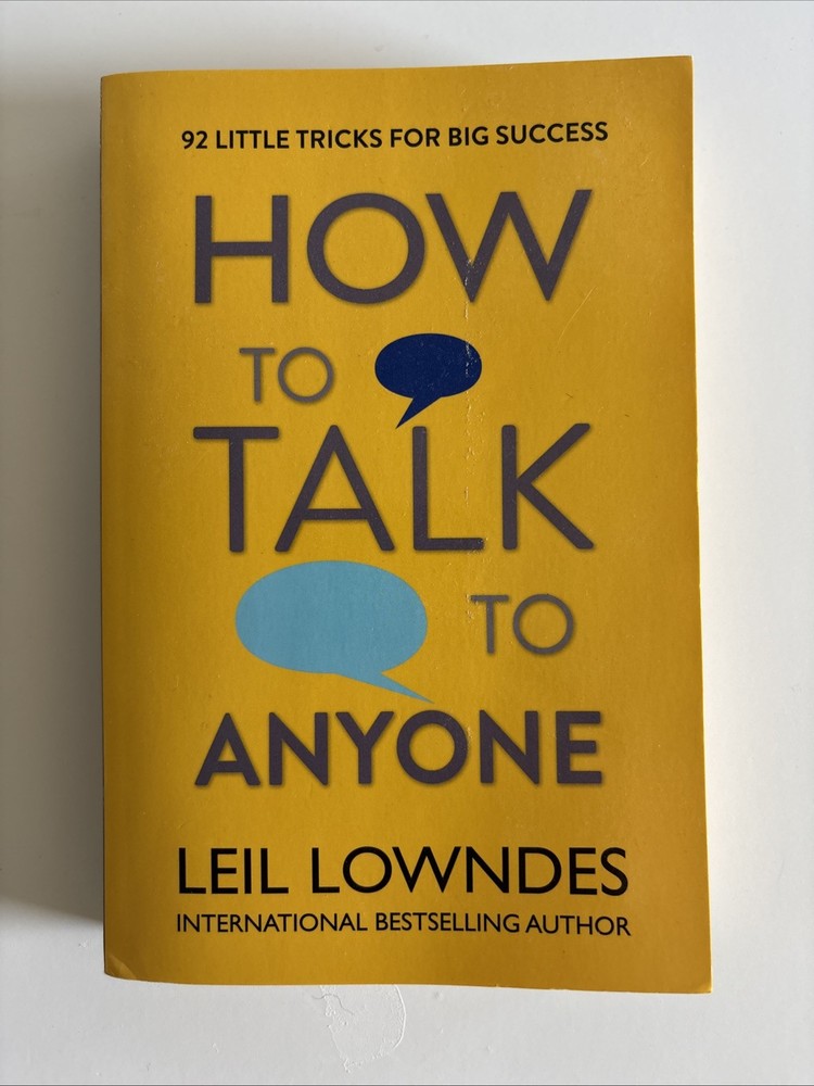 How to Talk to Anyone by Leil Lowndes – Used Paperback