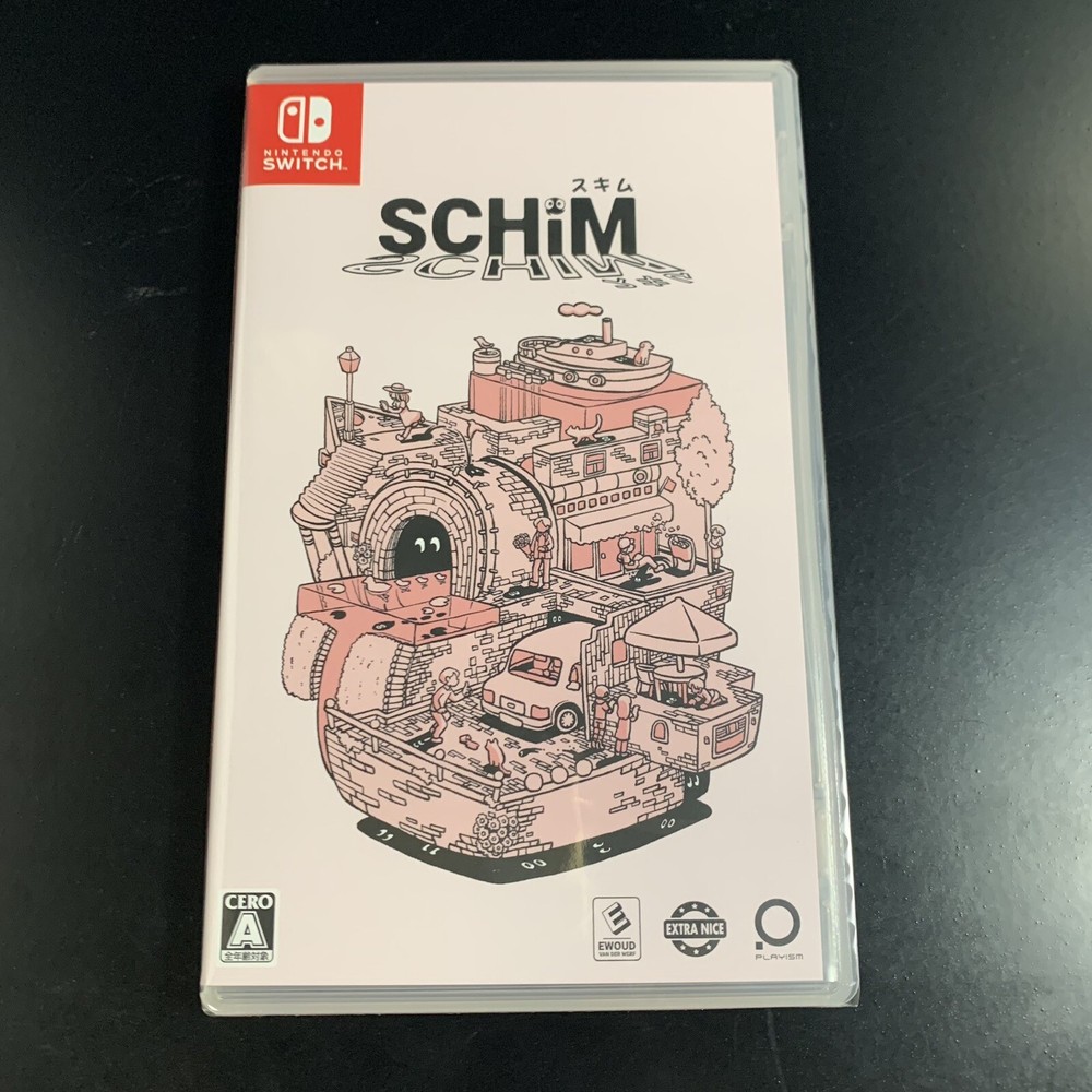 Unopened SW SCHiM Nintendo Switch Playism Sealed Action JP w/tracking
