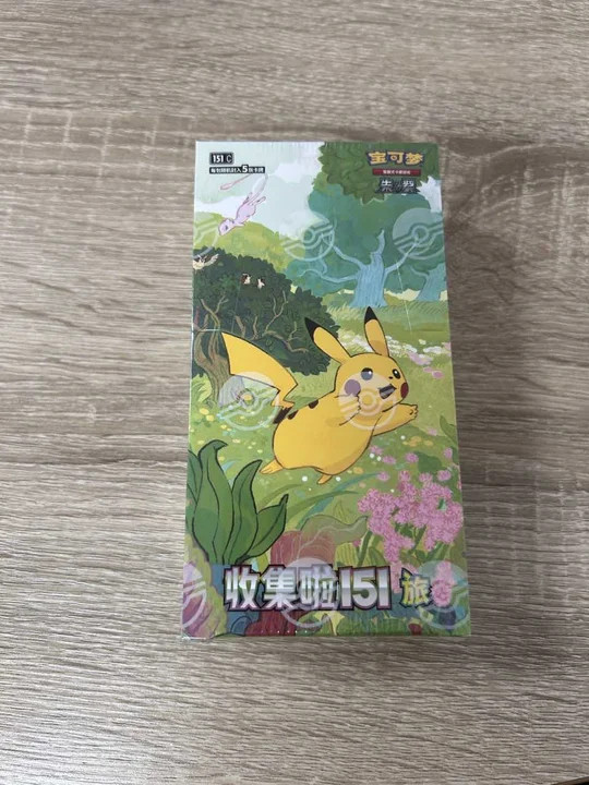Pokemon TCG S-Chinese 151C Collect 151 Journey Slim Booster Sealed Box