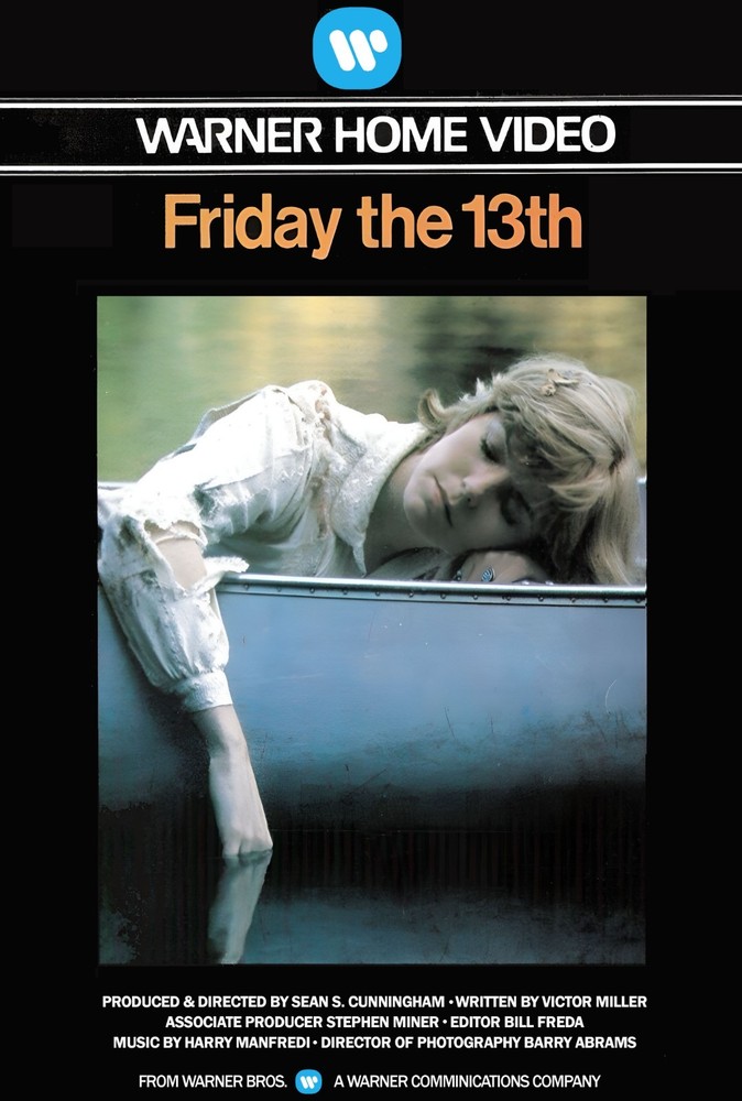 FRIDAY THE 13TH 1980 Video shop poster print 24x36