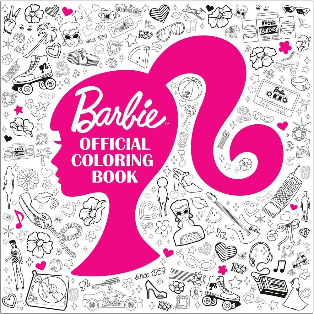 Barbie: Official Coloring Book by Random House Paperback Book