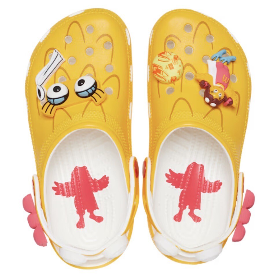 McDonald's × Crocs Classic Clog Birdie Yellow 208696-730 Womens Size 10 - Mens 8