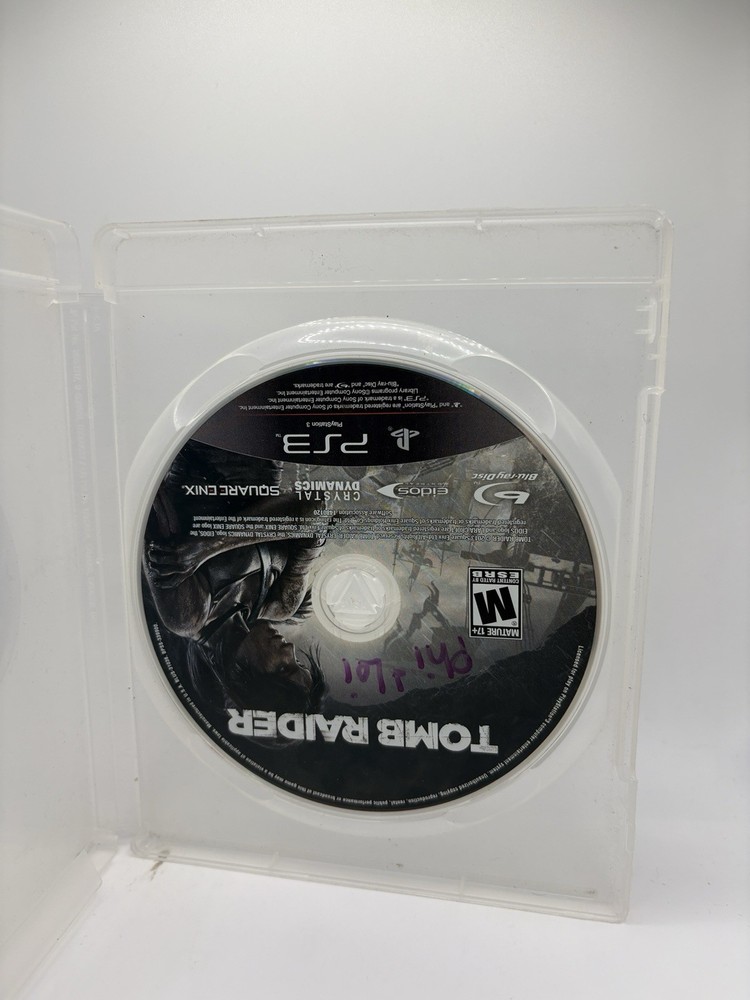 Tomb Raider PS3 (Sony PlayStation 3, 2013) DISC ONLY