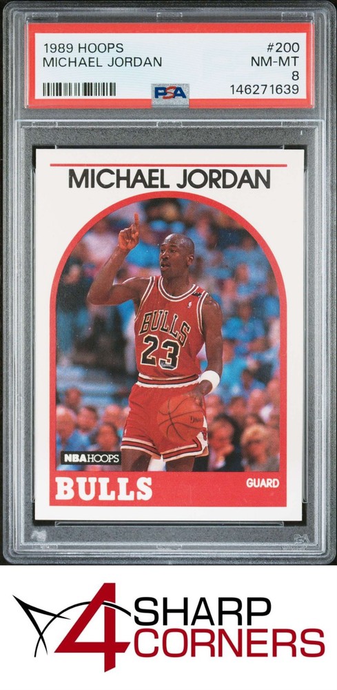1989 Hoops #200 Michael Jordan Bulls Hof Psa 8Low rates, marketing, expertise, & more: Consign today!