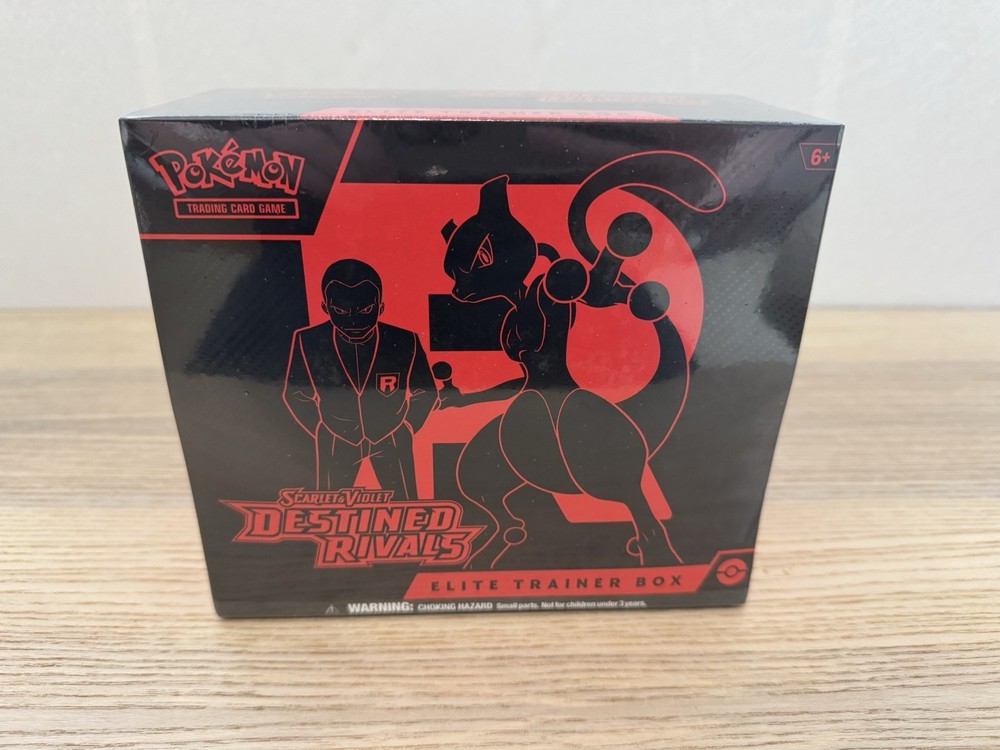 Pokémon TCG; Scarlet & Violet Destined Rivals Elite Trainer Box ETB Sealed