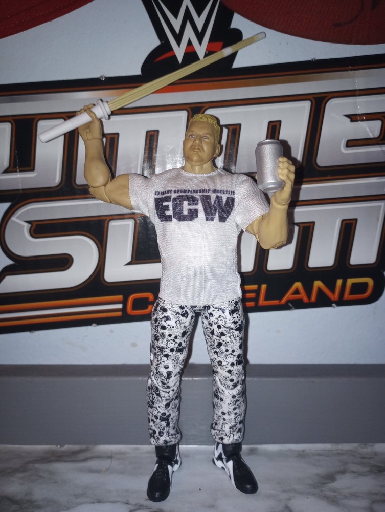 WWE Mattel Elite Series 111 SANDMAN Wrestling Figure Loose wwf ecw osftm aew