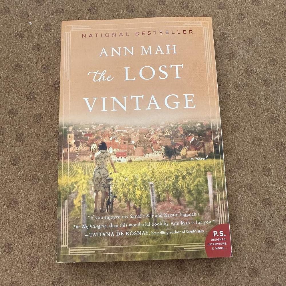 The Lost Vintage by Ann Mah, Softcover Book