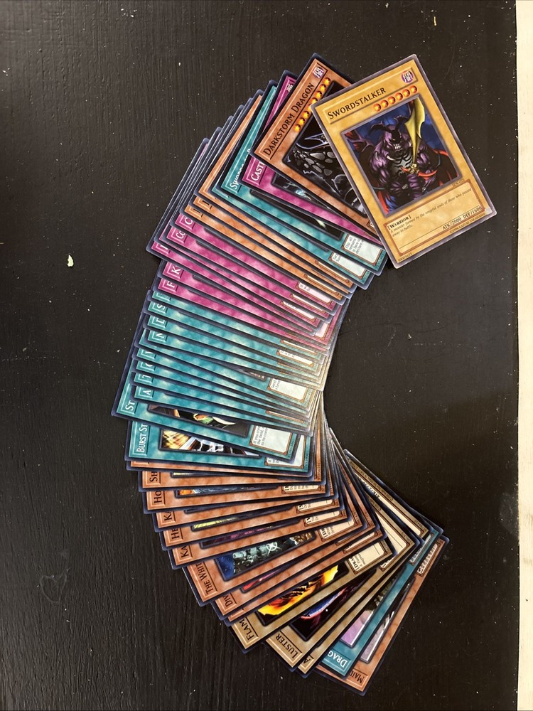 Vintage Yu-Gi-Oh Lot of 40 Cards Including Holos  