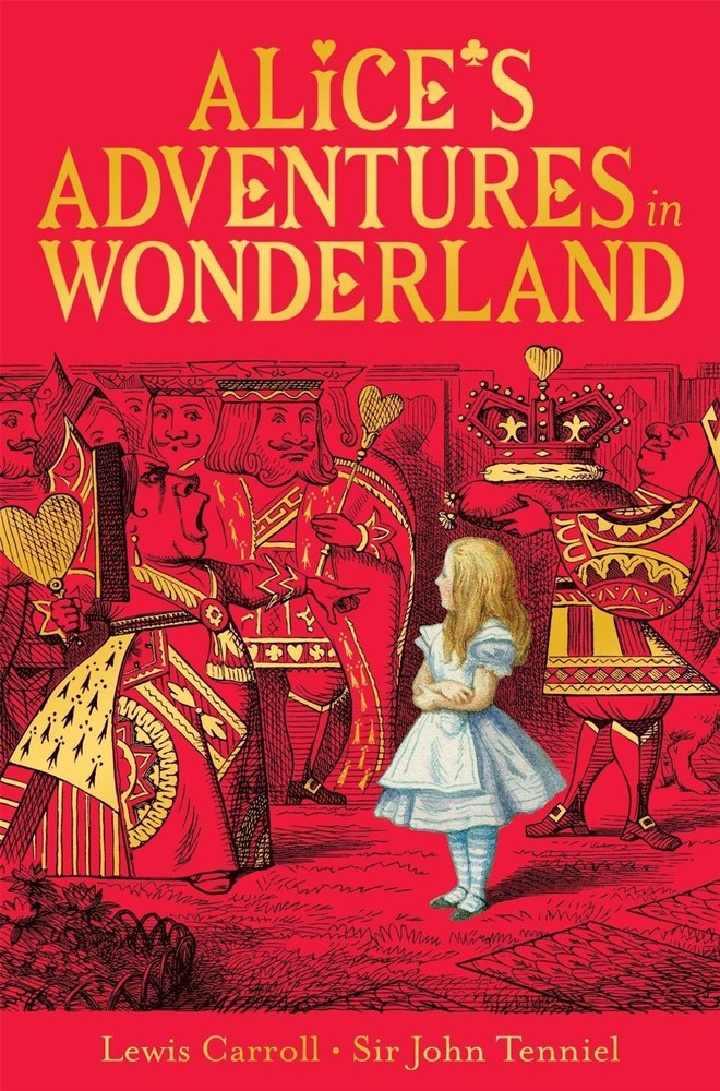 Alice's Adventures in Wonderland by Lewis Carroll Paperback Book