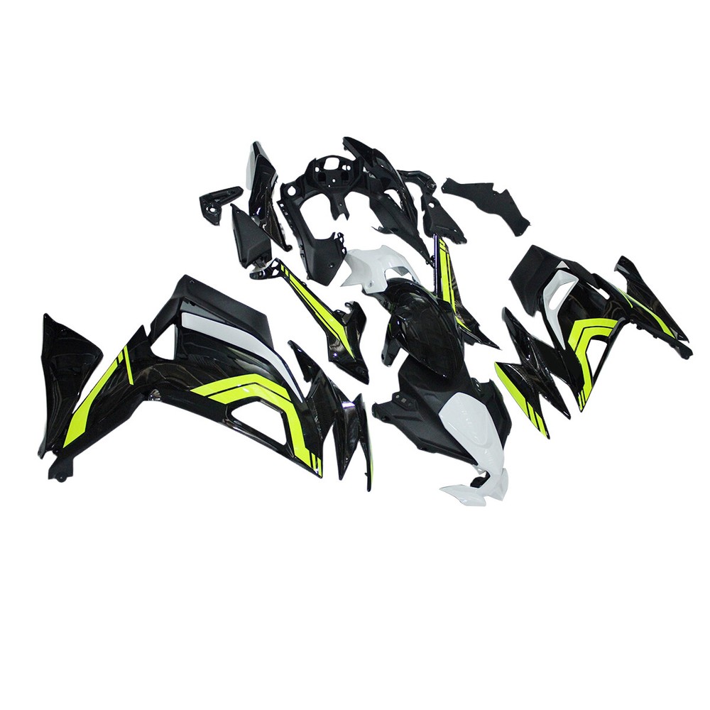 Black Fluorescent Yellow Motor Bodywork For Kawasaki ER-6F Ninja 650r 2020-2023