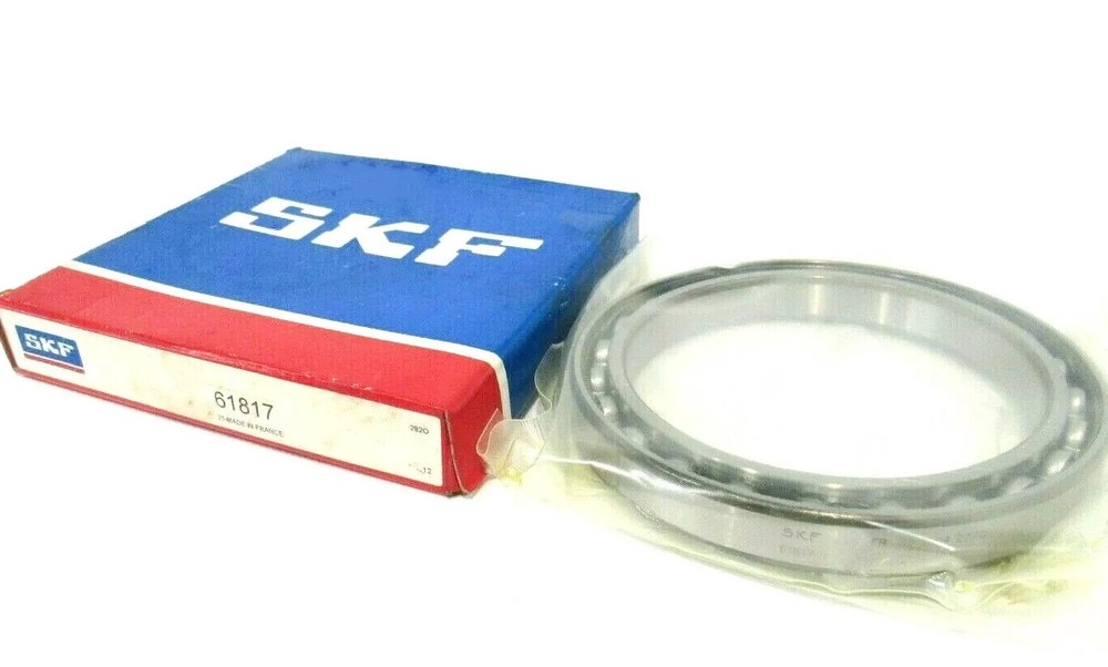 NEW SKF 61817 single row deep groove ball bearing 1PCS #PA
