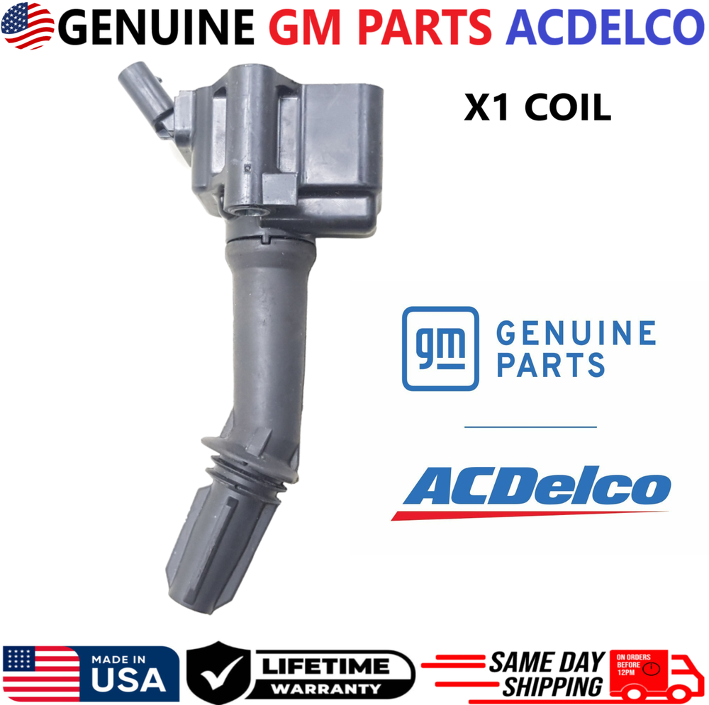 GENUINE x1 ACDelco Ignition Coil For 2016-2018 Chevrolet Buick GMC, H6T15471BC