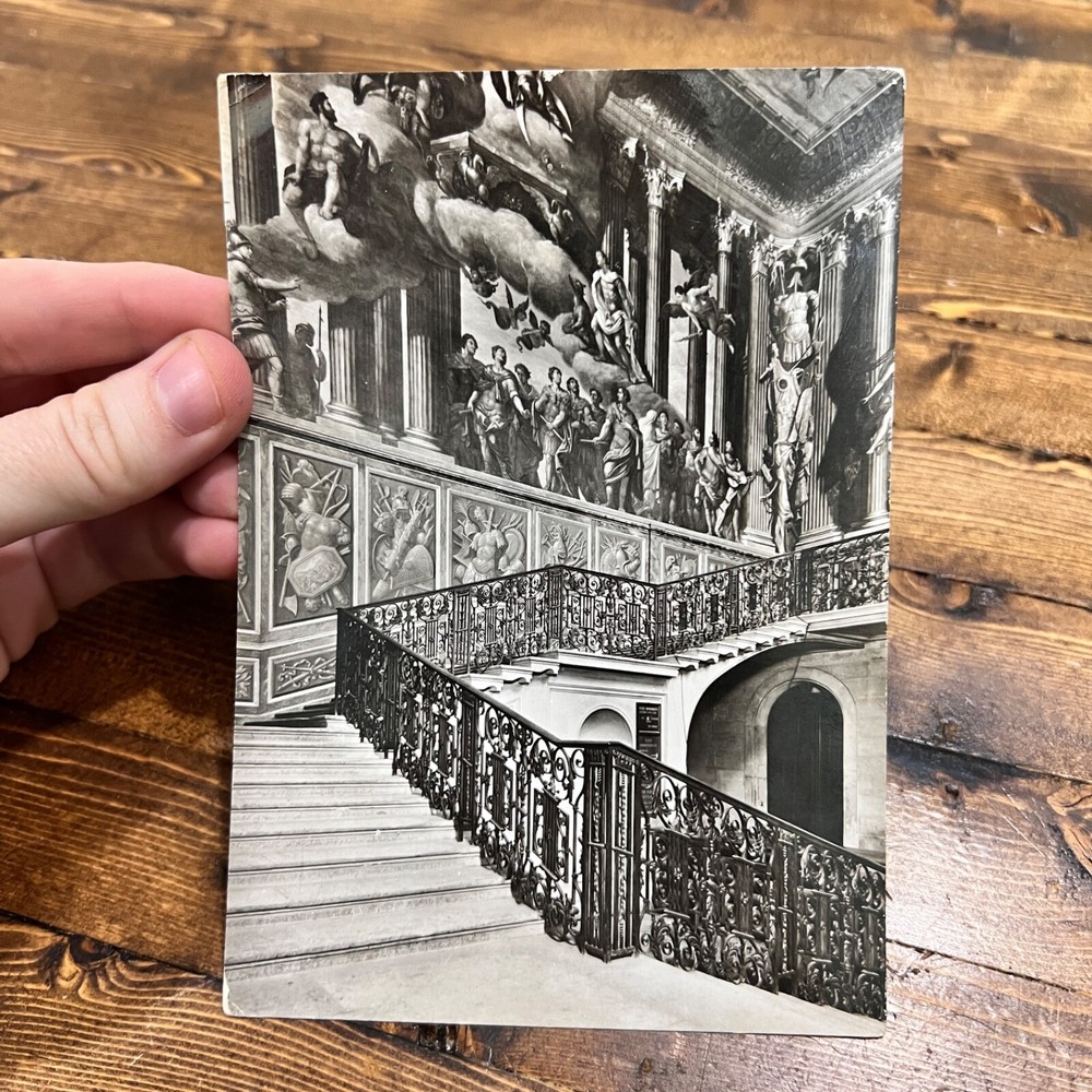 Vintage Postcard King’s Staircase Hampton Court London England