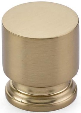 Emtek 86470 Prosser 1-1/4 Inch Cylindrical Cabinet Knob in Matte Black