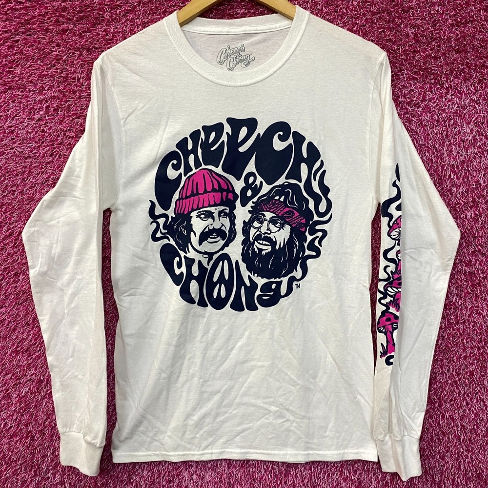 Cheech & Chong Abstract Duo Graphic T-Shirt Small-image