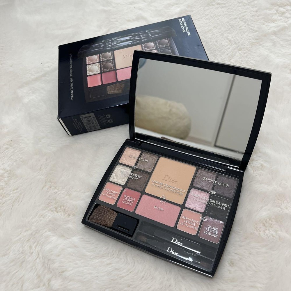 Dior Couture Palette Makeup Set  Box Damage Color Change Puff z92