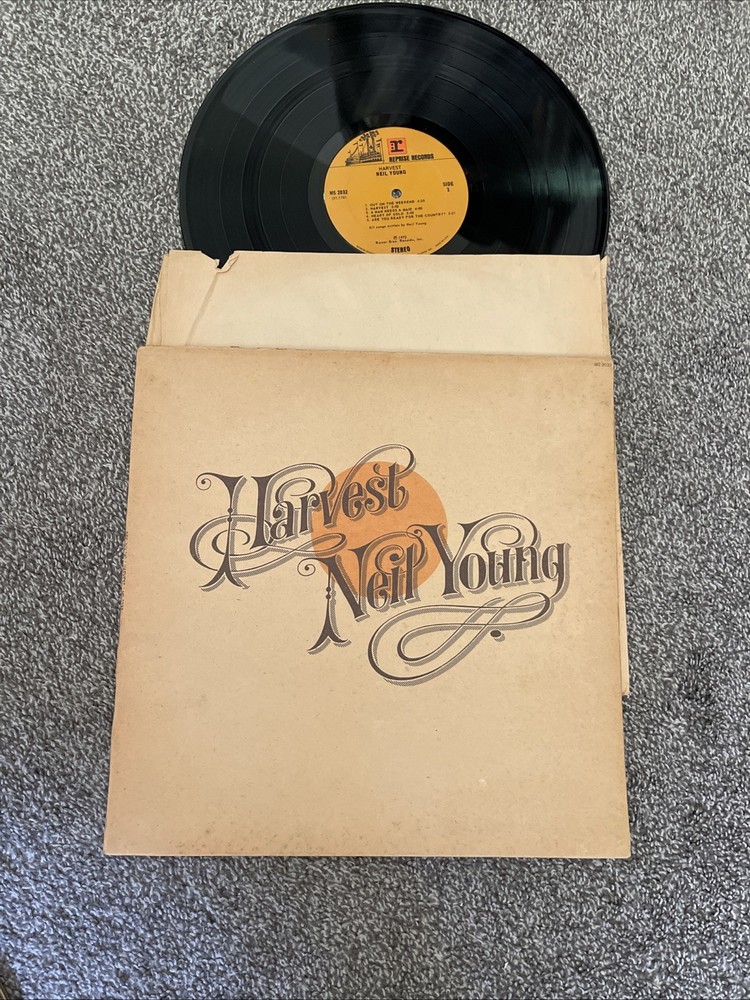 Neil Young - Harvest - 1St Press 1972 Vinyl Lp - Vg+