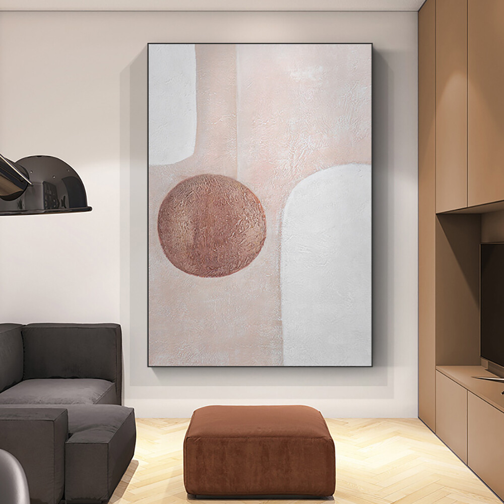 Sale Contemporary Hand-painted Abstract Paintings Thick Texture On Canvas