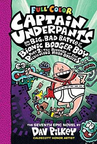 Captain Underpants and the Big, Bad - Hardcover, by Pilkey Dav - Acceptable n