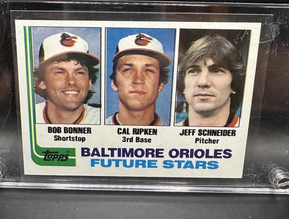 1982 Topps Cal Ripken Jr #21 Rookie Card RC Baltimore Orioles HOF Future Stars