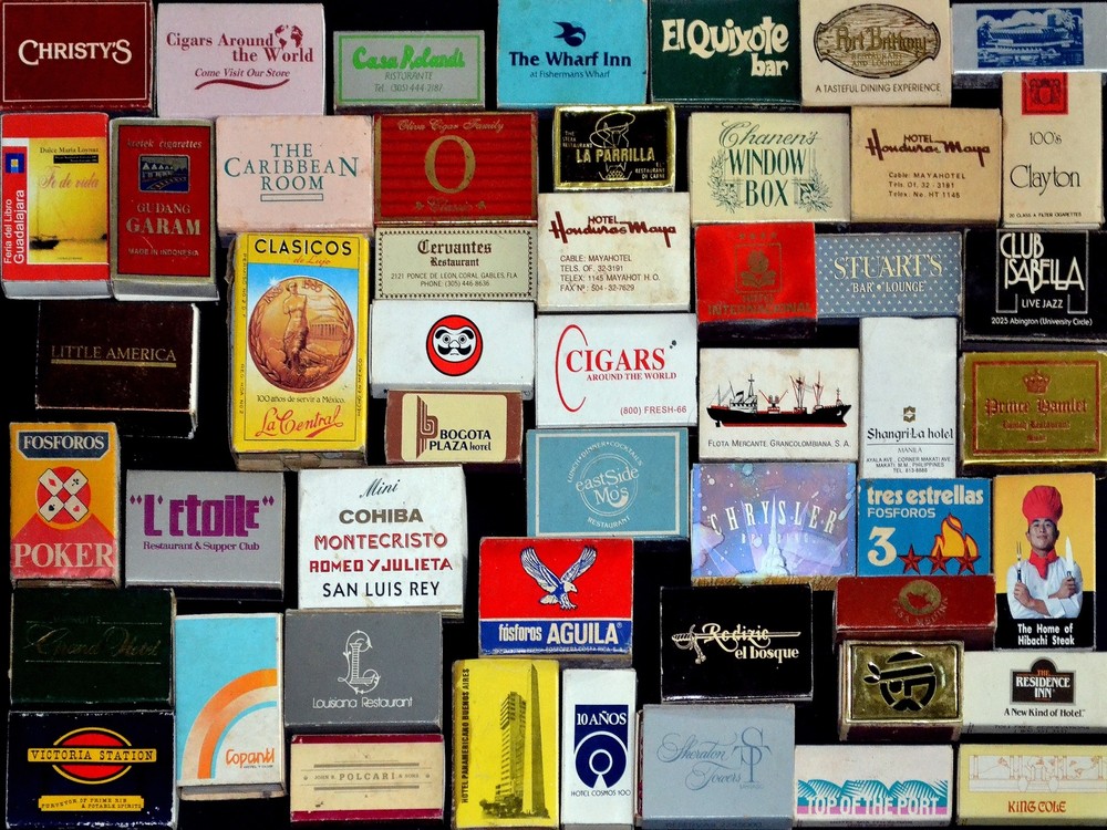 4077.Cigars, books, inns, hotels and restaurants.POSTER.Home School art decor