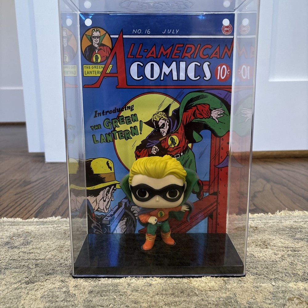 Funko POP! DC Comics Cover All-American #16 GREEN LANTERN 12 Walmart EXCL • NEW