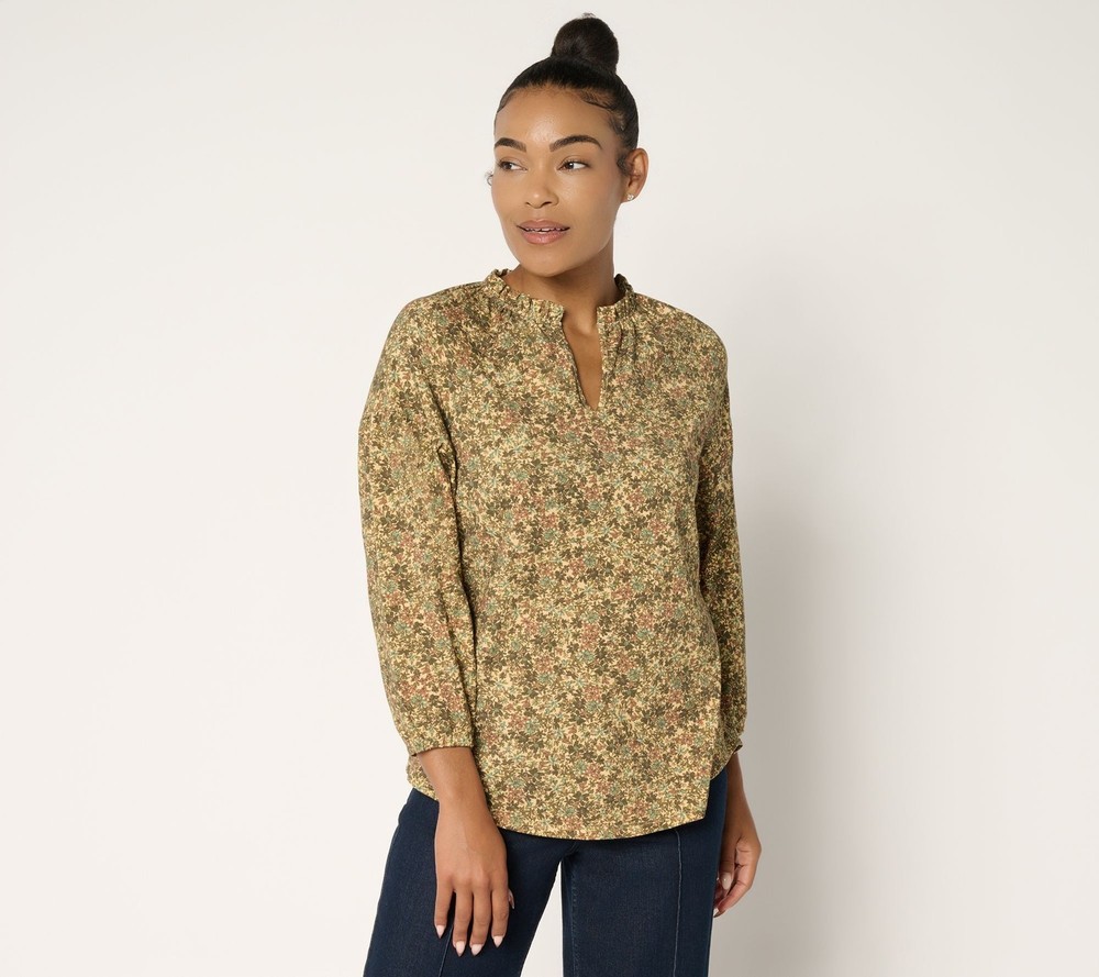 Ree by The Pioneer Woman Women's Top Sz 2XS (XXS) Make Your Multi-colored