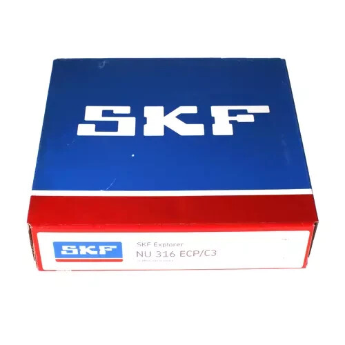 1PC SKF NU 316 ECP/C3 single row cylindrical roller bearing