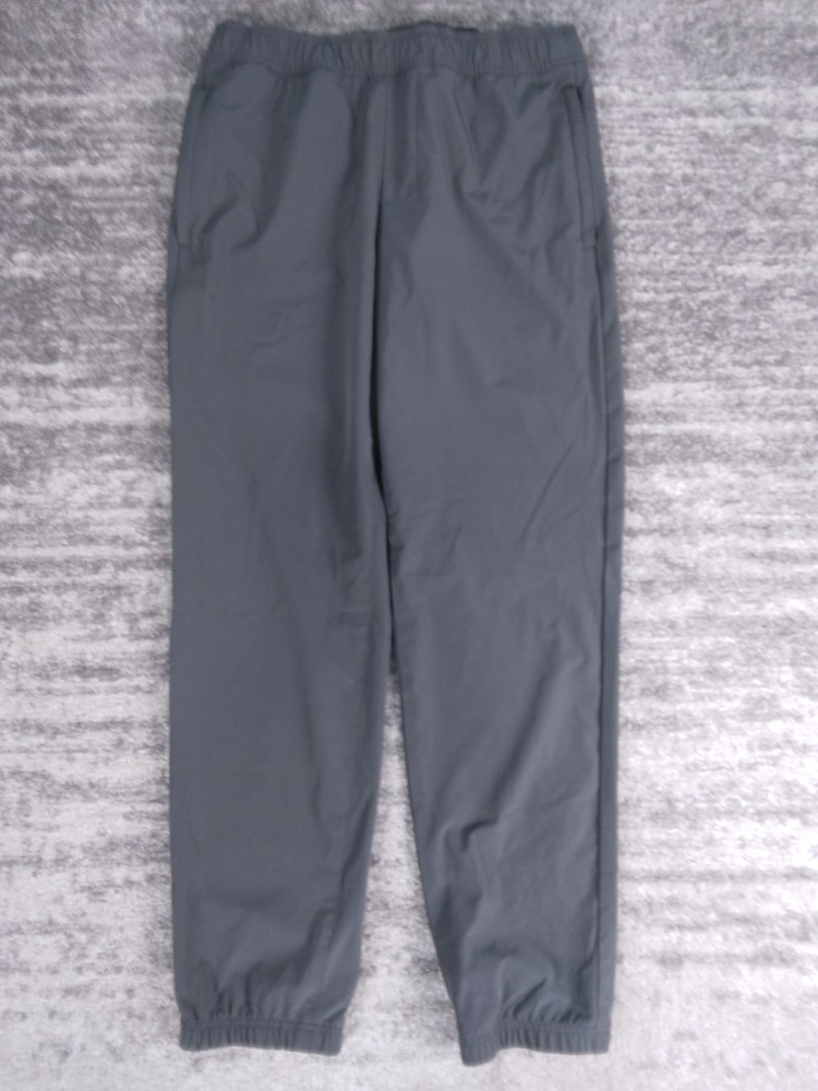 Soybu Woven Jogger Men's Medium Gray Water Resistant Activewear Stretch Pants
