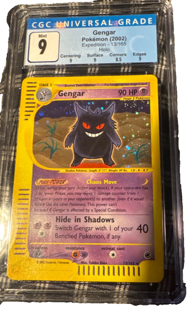 Holo Gengar 013/165 from Expedition Base Set Pokémon Card  