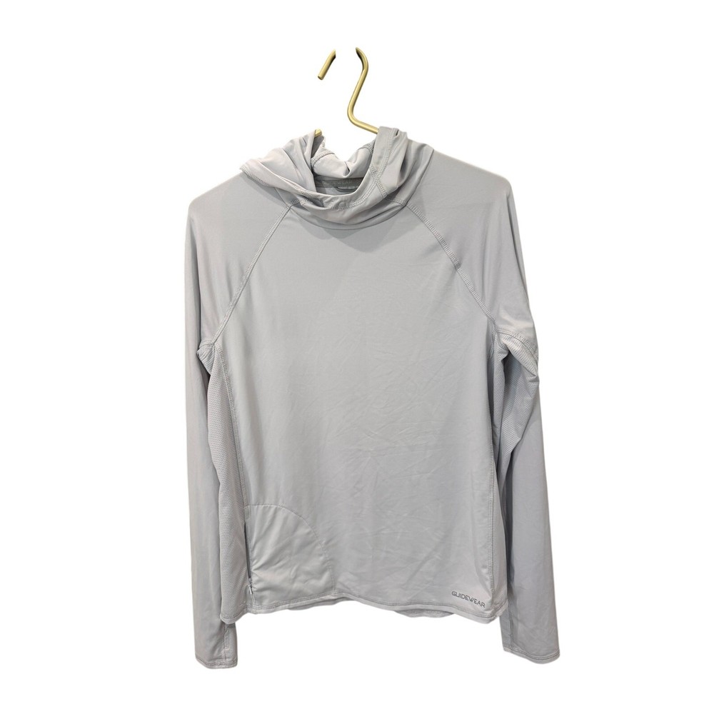 Cabela’s Guidewear Coolcore UPF 50 Lightweight Hoodie Gray Women’s M EUC