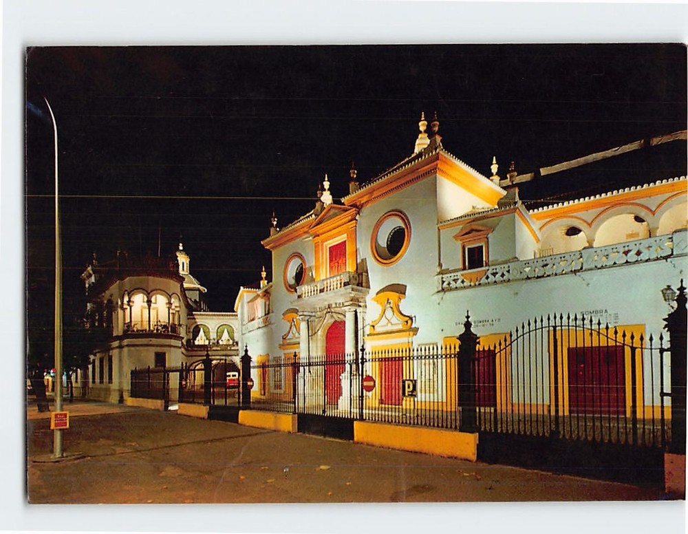 Postcard Plaza de Toros de la Real Maestranza Seville Spain