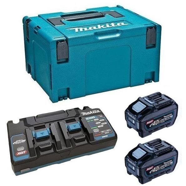 Makita 40Vmax Power Source Kit (with 2-port charger) XGT6 (A-72039)