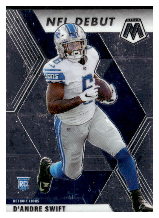 2020 Panini Mosaic #274 D'Andre Swift