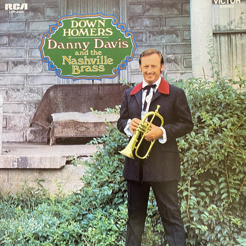 Danny Davis – Down Homers LP Record 1970 RCA Victor Country Brass 33 RPM